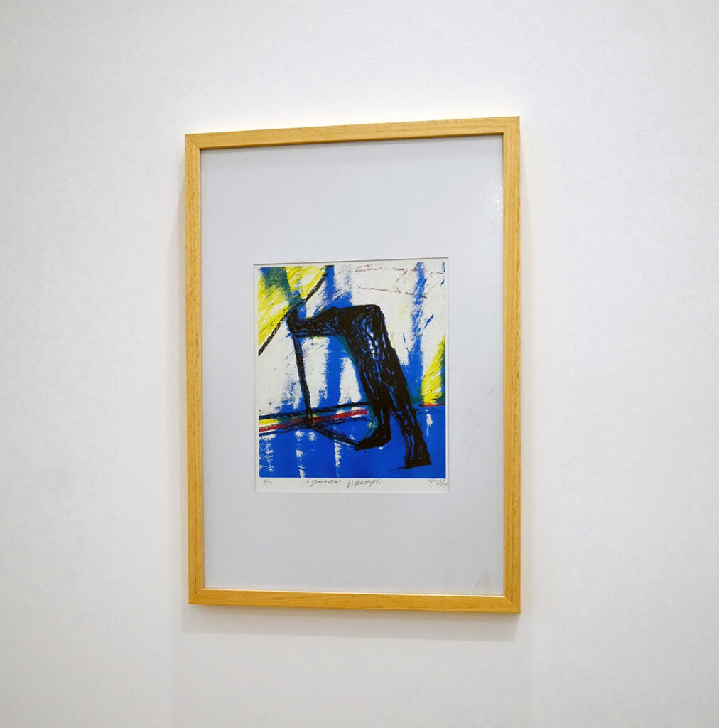 stancezza, ink print on photo paper, framed, Epson project, installation view